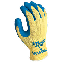 SHOWA™ATLAS® KV300 10 Gauge DuPont™ Kevlar® Rubber Coated Palm Cut Resistant Gloves