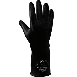 SHOWA® Black 12 mil Viton® Over Butyl Chemical Resistant Gloves