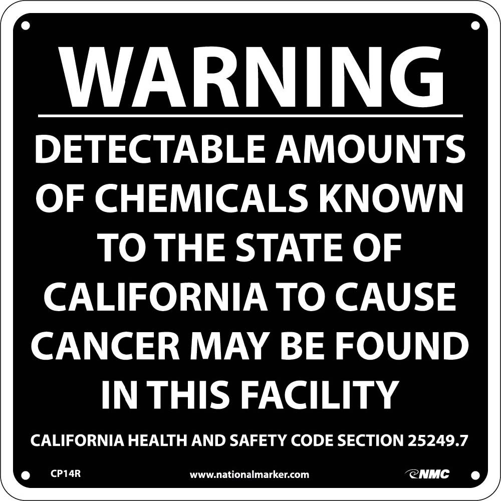 Warning Detectable Amounts Of Chemicals California Proposition 68-eSafety Supplies, Inc