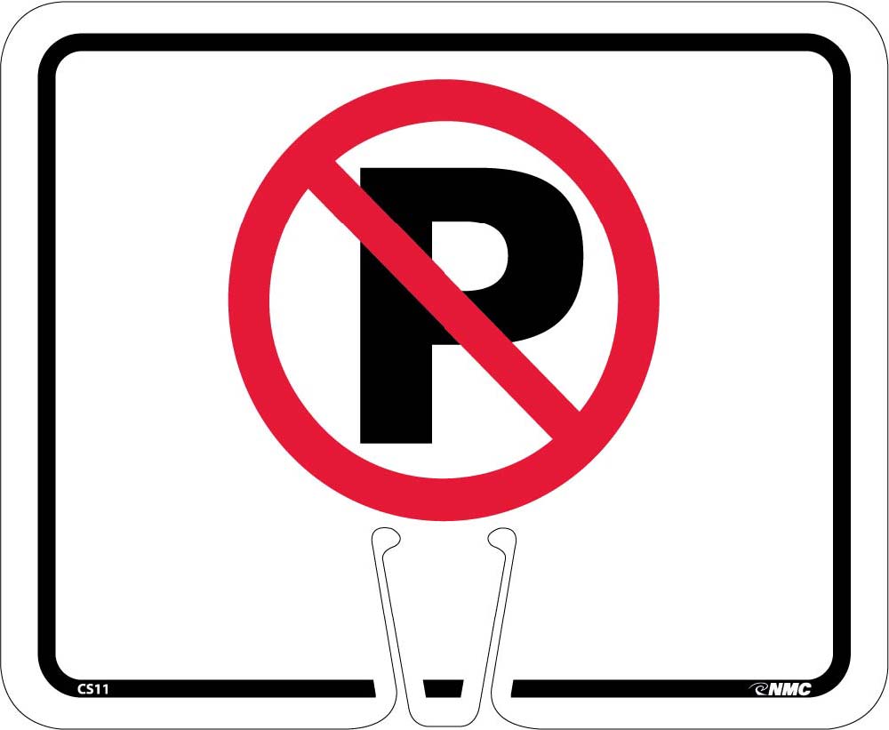 Safety Cone No Parking Sign-eSafety Supplies, Inc