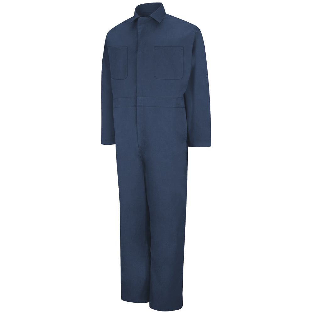 Red Kap Twill Action Back Coverall CT10 - Navy-eSafety Supplies, Inc