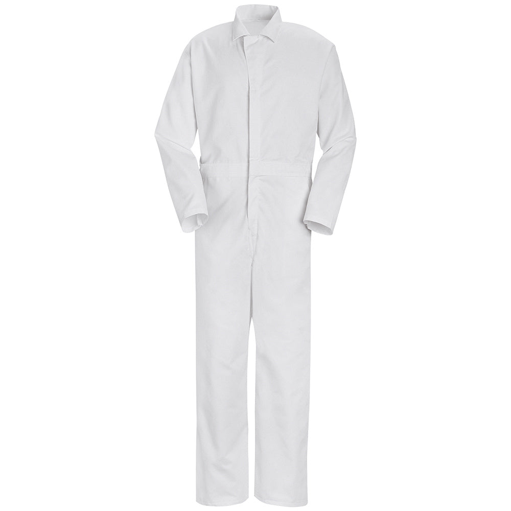 Red Kap Twill Action Back Coverall CT16 - White-eSafety Supplies, Inc