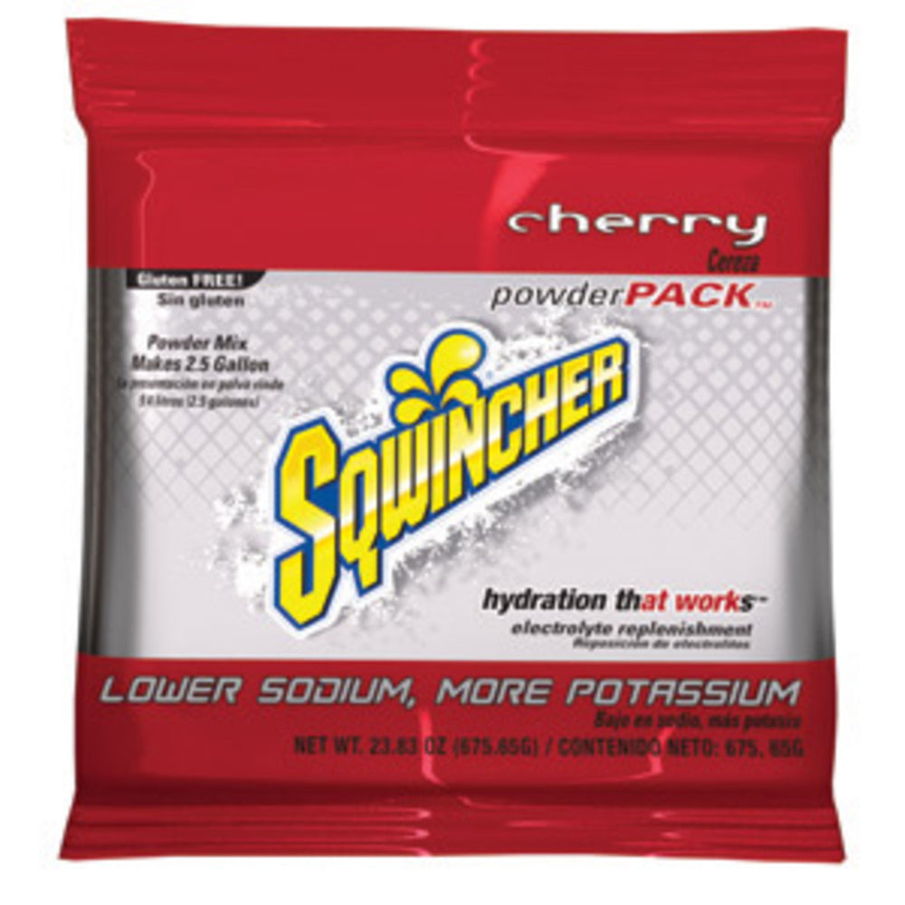 Sqwincher 23.83 Ounce Powder Pack Powder Concentrate Package Electrolyte Drink (16 Packs Electrolyte Drink Powder - Pack)-eSafety Supplies, Inc