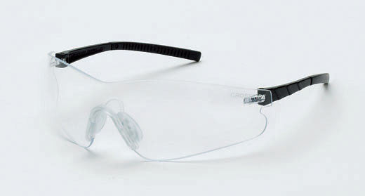 Blade Clear Anti-Fog Lens Black Temple-eSafety Supplies, Inc