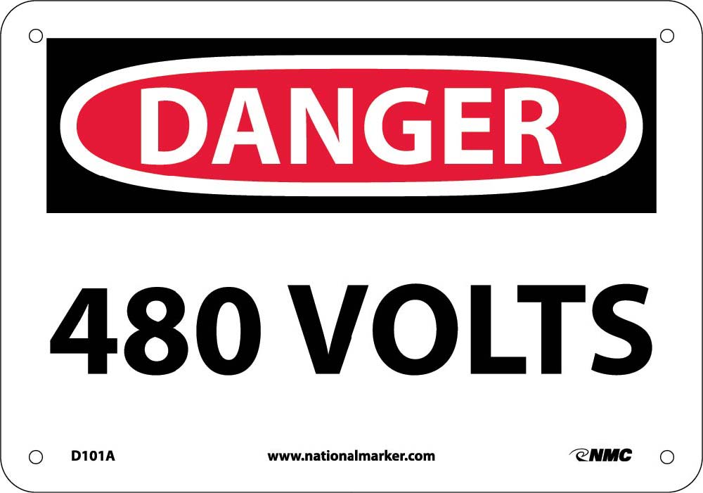Danger 440 Volts Sign-eSafety Supplies, Inc