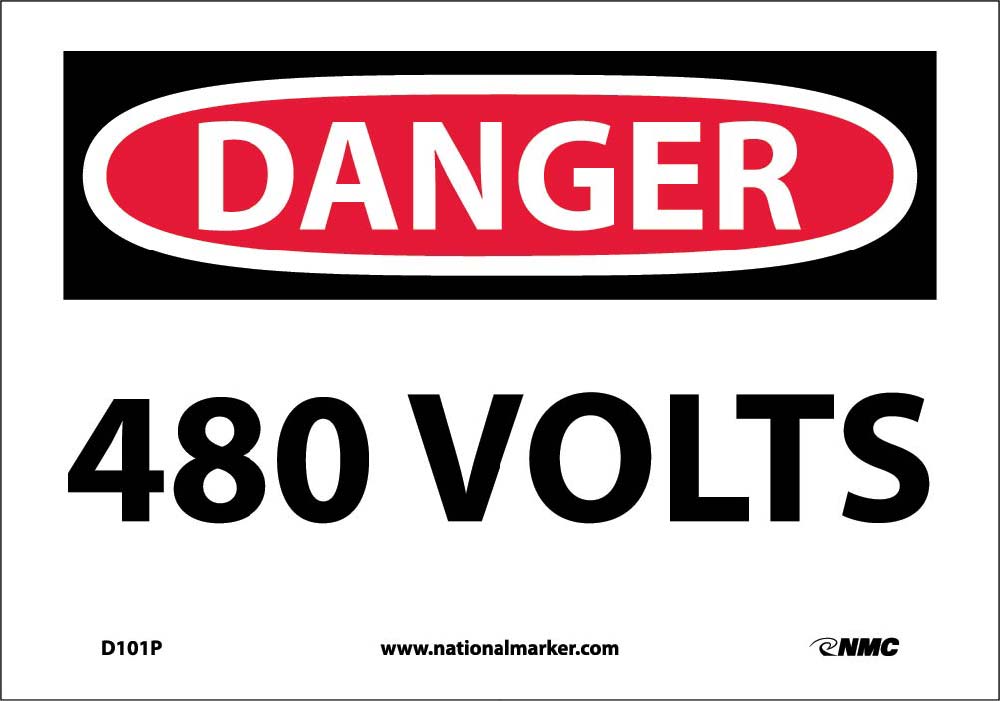 Danger 440 Volts Sign-eSafety Supplies, Inc