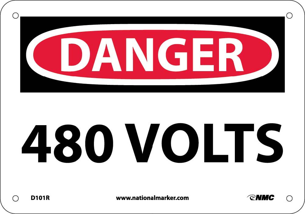 Danger 440 Volts Sign-eSafety Supplies, Inc