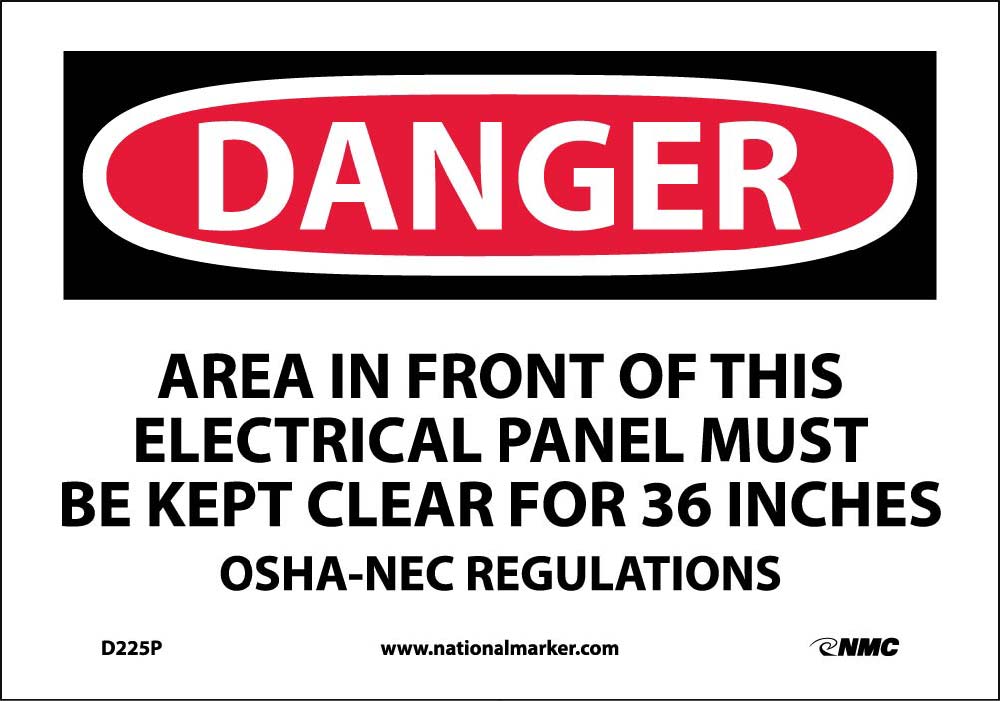 Danger Electrical Hazard Sign-eSafety Supplies, Inc