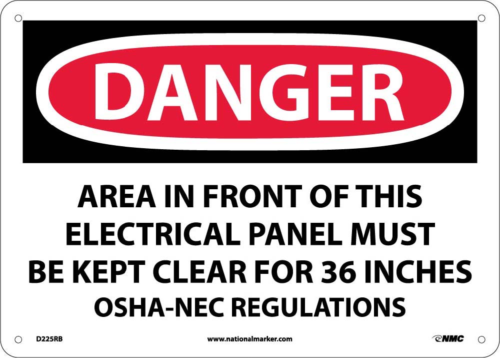 Danger Electrical Hazard Sign-eSafety Supplies, Inc