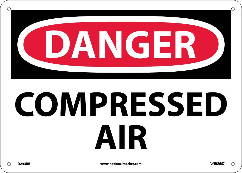 Danger Compressed Air Sign-eSafety Supplies, Inc