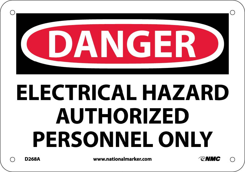 Danger Hazard Equipment Sign-eSafety Supplies, Inc