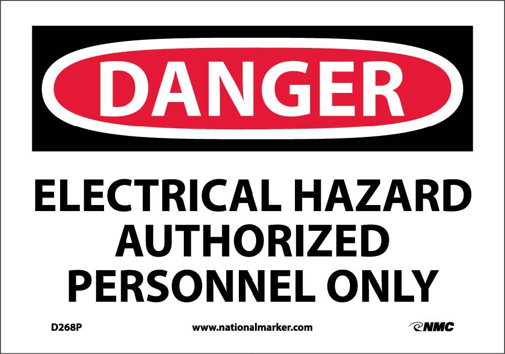 Danger Hazard Equipment Sign-eSafety Supplies, Inc