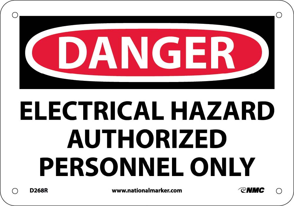 Danger Hazard Equipment Sign-eSafety Supplies, Inc