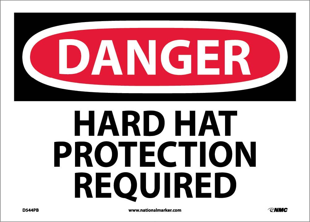 Hard Hat Protection Required Sign-eSafety Supplies, Inc