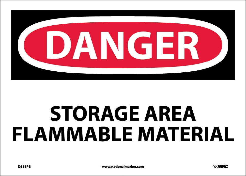 Storage Area Flammable Mater.. Sign-eSafety Supplies, Inc
