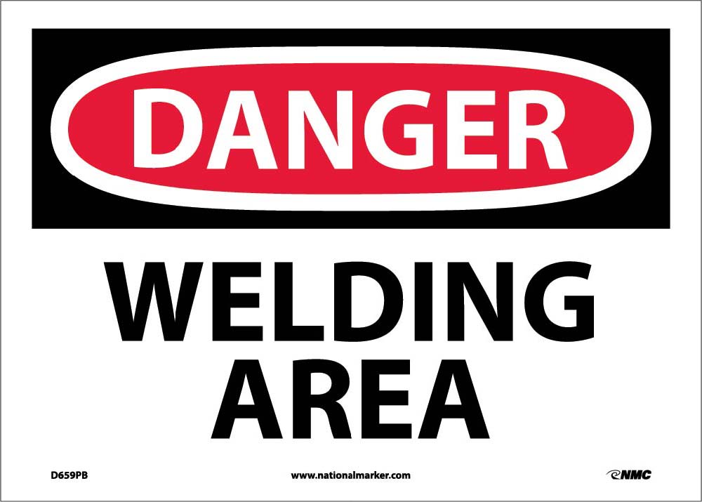 Danger Welding Area Sign-eSafety Supplies, Inc