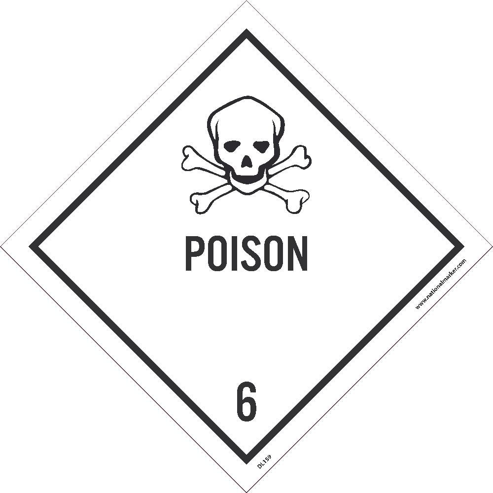 Poison Label - Roll-eSafety Supplies, Inc