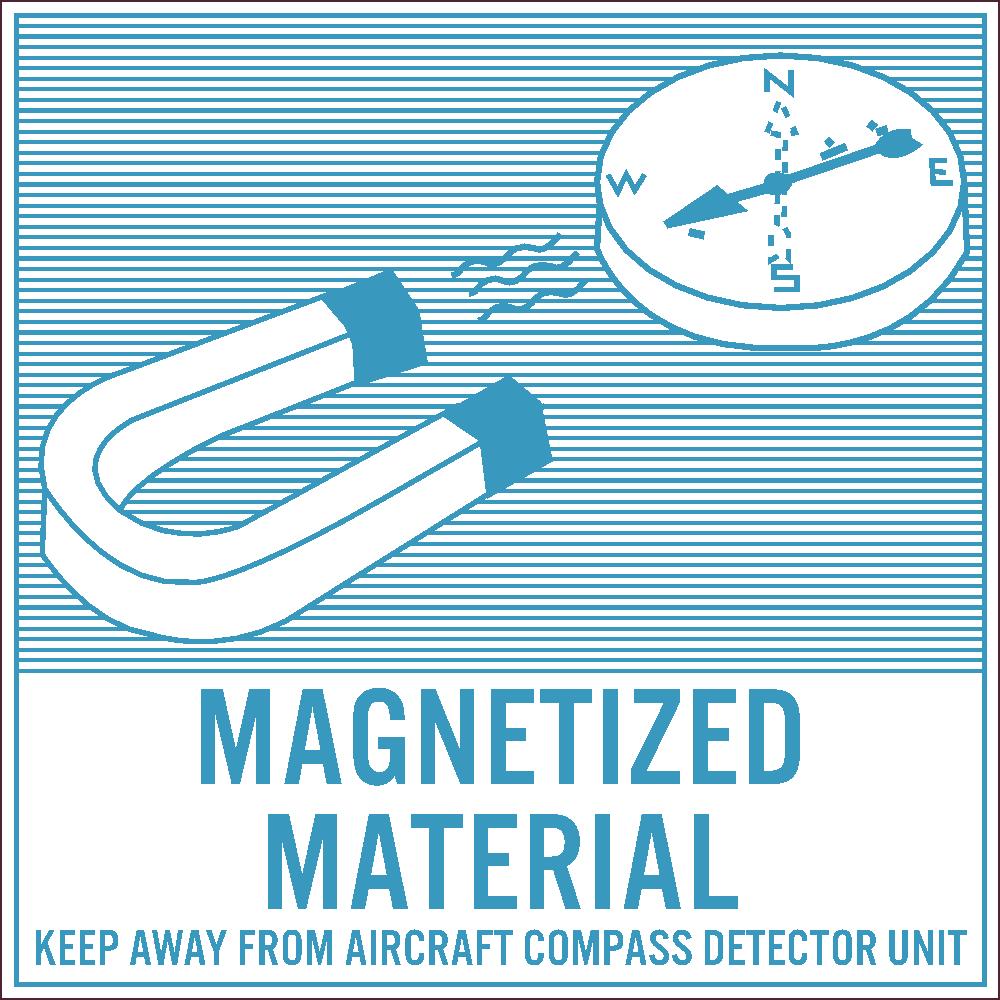 Magnetized Material Label - Pack of 25-eSafety Supplies, Inc
