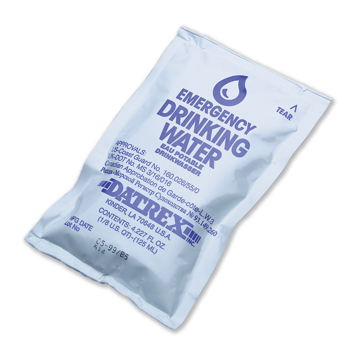 Datrex Emergency Water Packet - Case of 64-eSafety Supplies, Inc