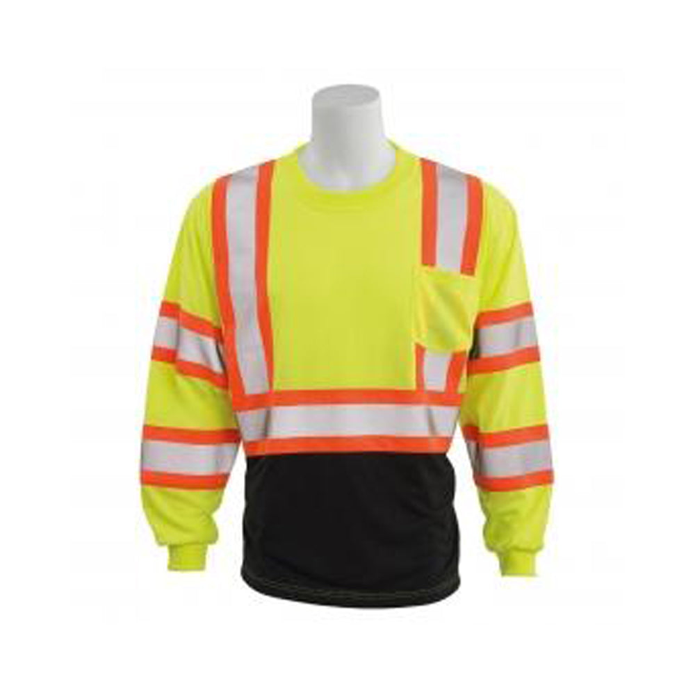 ERB- Class 3 Long Sleeve T-shirt with contrasting tape-eSafety Supplies, Inc