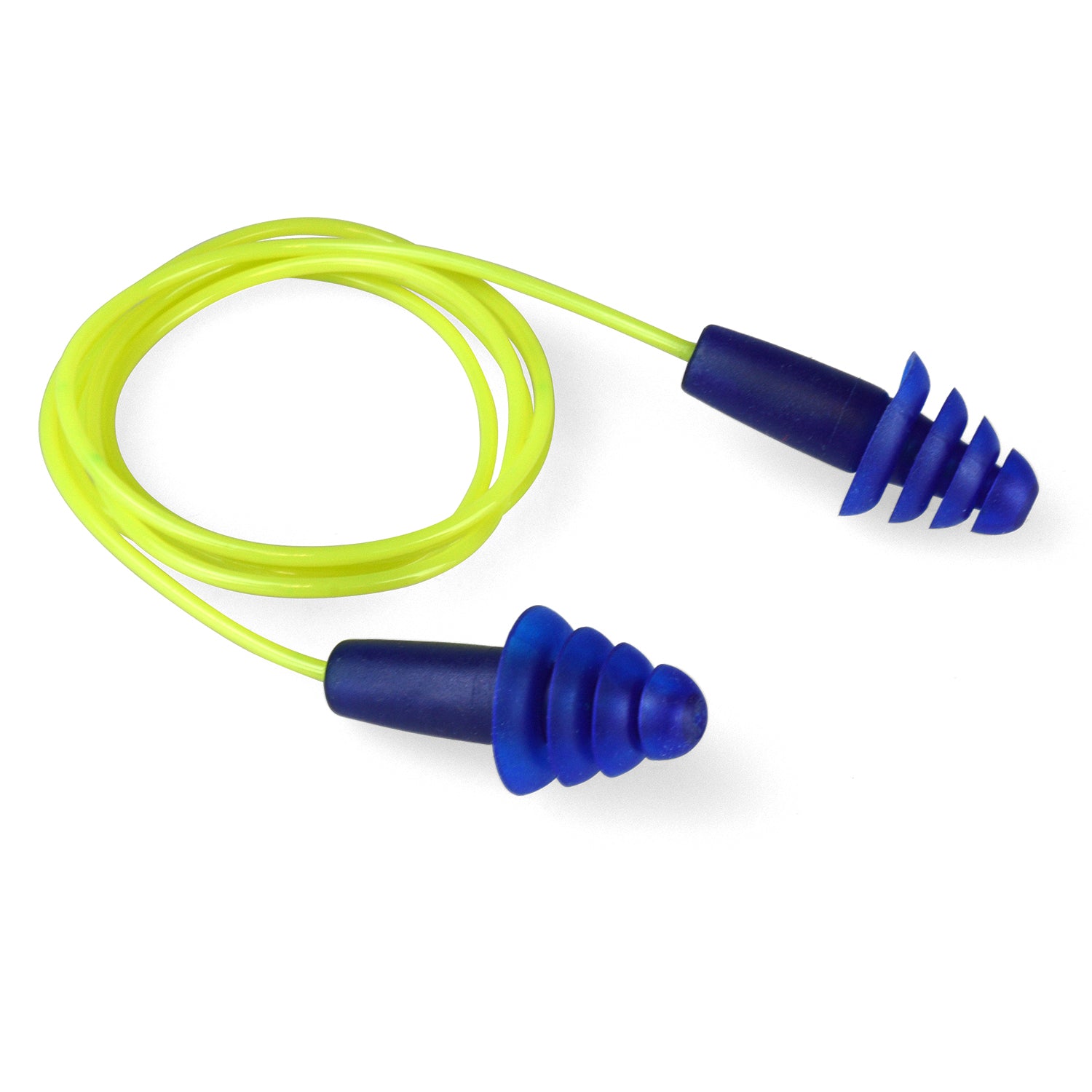 RADIANS- RESISTOR II REUSABLE FLANGED EARPLUGS- CORDED-eSafety Supplies, Inc