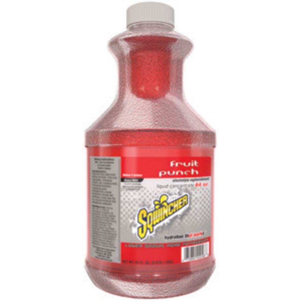 Sqwincher 64 Ounce Liquid Concentrate Bottle Electrolyte Drink-eSafety Supplies, Inc