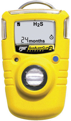GasAlertClip Extreme 2Year Hydrogen Sulfide.,.-eSafety Supplies, Inc