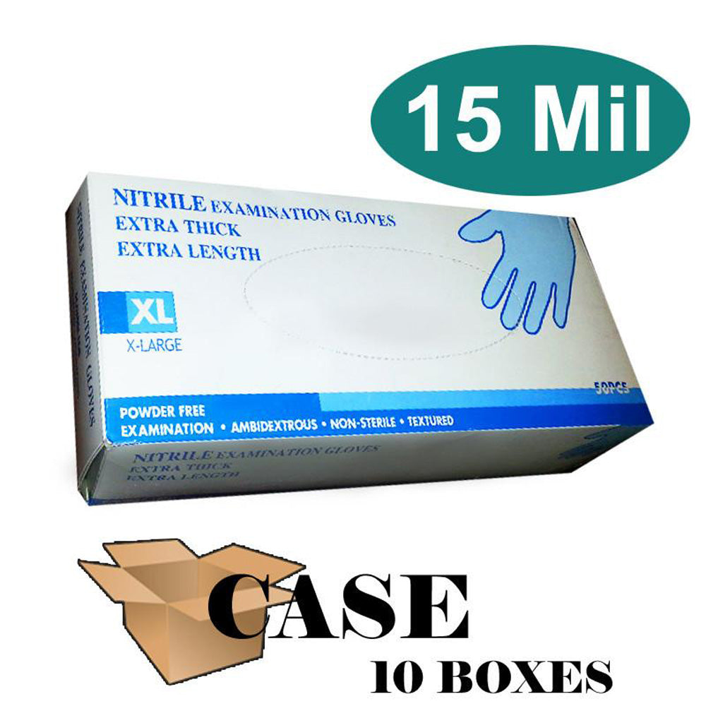 High-Risk Powder-Free Nitrile Gloves - Case-eSafety Supplies, Inc