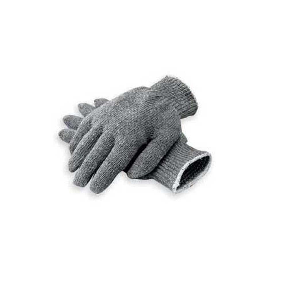 Gray String Knit Gloves - Heavyweight-eSafety Supplies, Inc