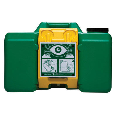 Haws 9 Gallon Portable Gravity Fed Freeze Protected HDPE Eye Wash Station-eSafety Supplies, Inc