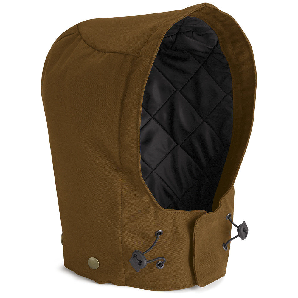 Red Kap Blended Duck Snap-on Hood HD20 - Brown Duck-eSafety Supplies, Inc