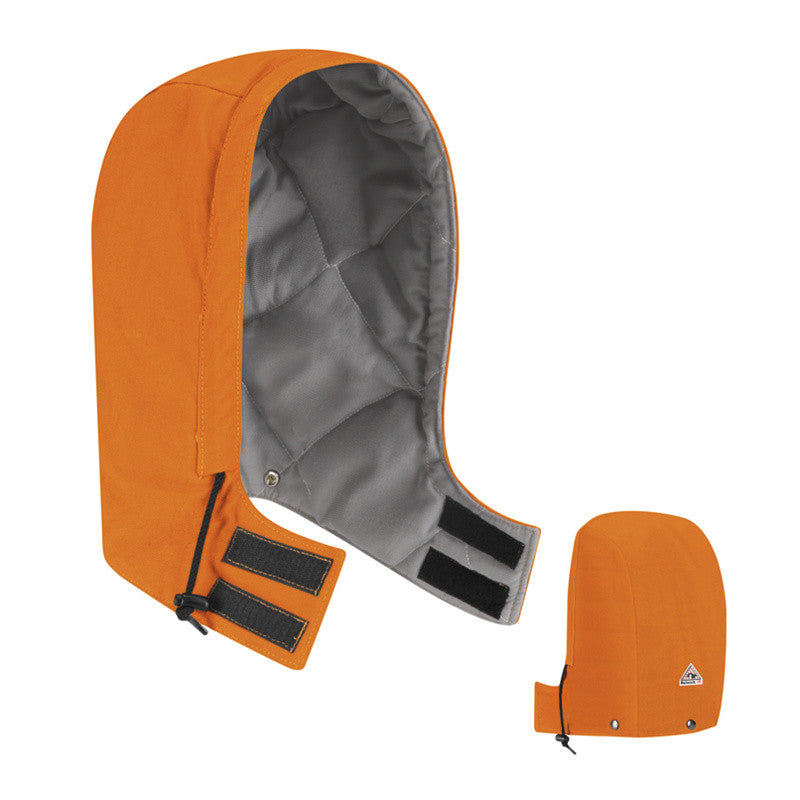 Bulwark - Universal Fit Snap-On Hood - EXCEL FR ComforTouch -Orange-eSafety Supplies, Inc