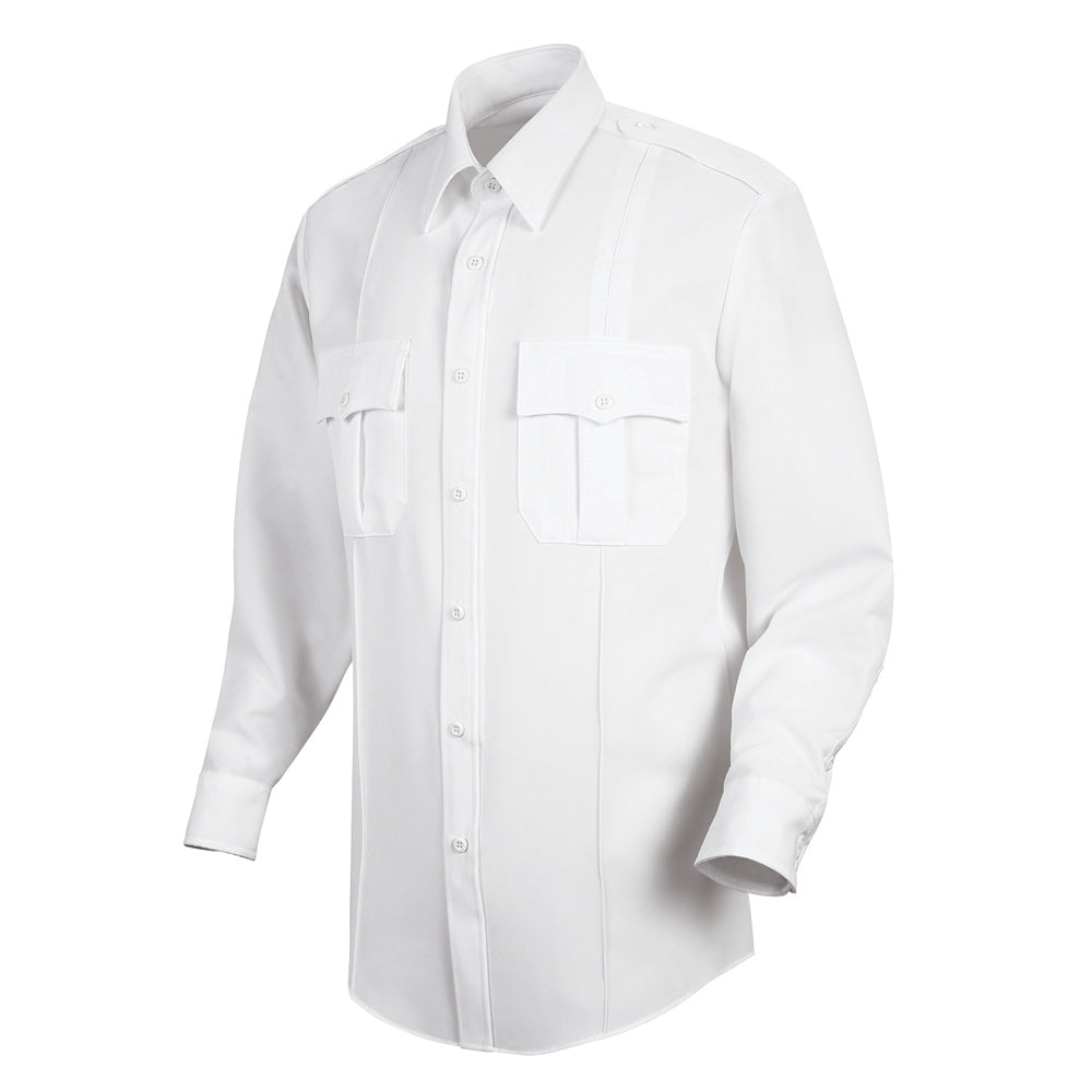Horace Small New Dimension Stretch Poplin Long Sleeve Shirt HS1116 - White-eSafety Supplies, Inc