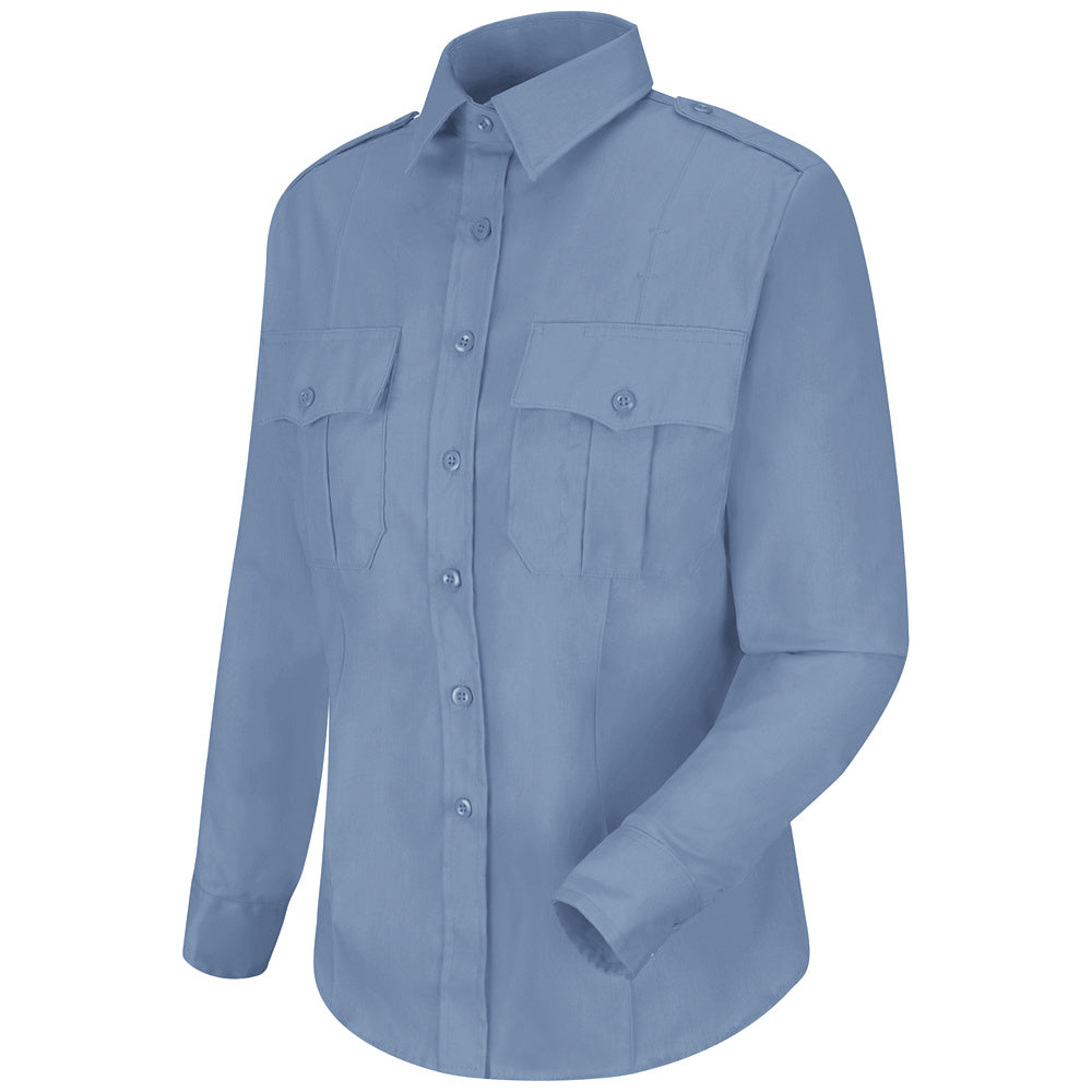 Horace Small New Dimension Stretch Poplin Long Sleeve Shirt HS1167 - Light Blue-eSafety Supplies, Inc