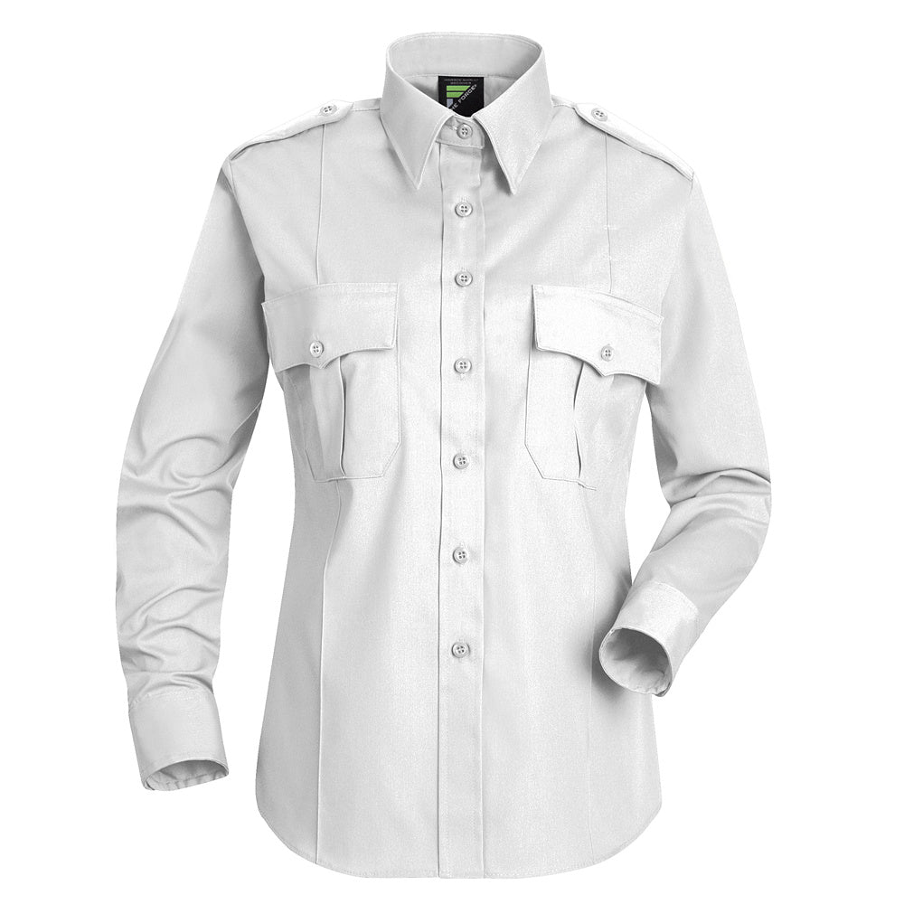 Horace Small Deputy Deluxe Long Sleeve Shirt HS1177 - White-eSafety Supplies, Inc