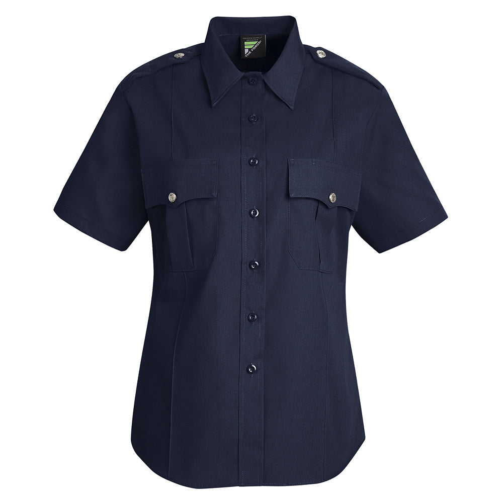 Horace Small New Dimension Stretch Poplin Short Sleeve Shirt HS1266 - Dark Navy-eSafety Supplies, Inc