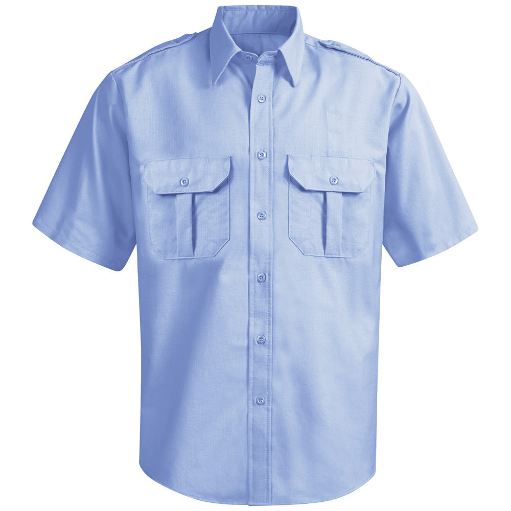 Horace Small New Dimension Ripstop Short Sleeve Shirt HS14LB - Light Blue-eSafety Supplies, Inc