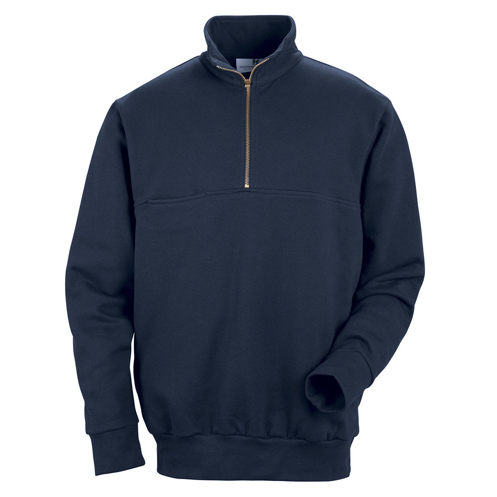 Horace Small New Dimension Quarter-Zip Job Shirt HS5122 - Dark Navy-eSafety Supplies, Inc