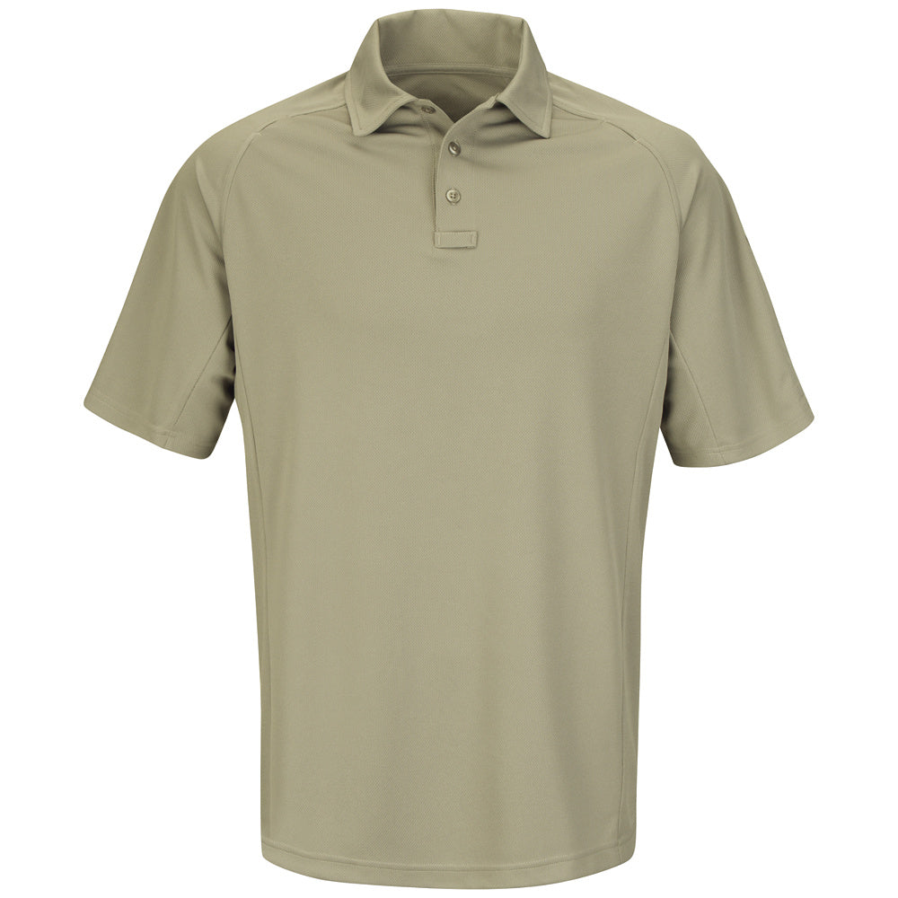 Horace Small Sentry Performance Short Sleeve Polo HS5140 - Silver Tan-eSafety Supplies, Inc