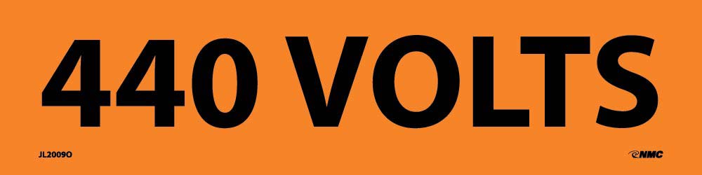 440 Volts Electrical Marker - Pack of 25-eSafety Supplies, Inc