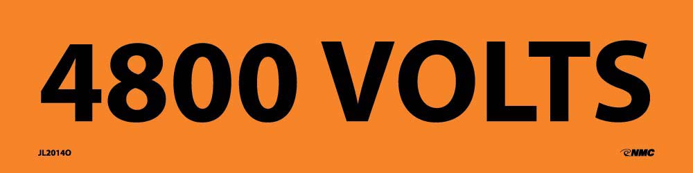 4800 Volts Electrical Marker - Pack of 25-eSafety Supplies, Inc