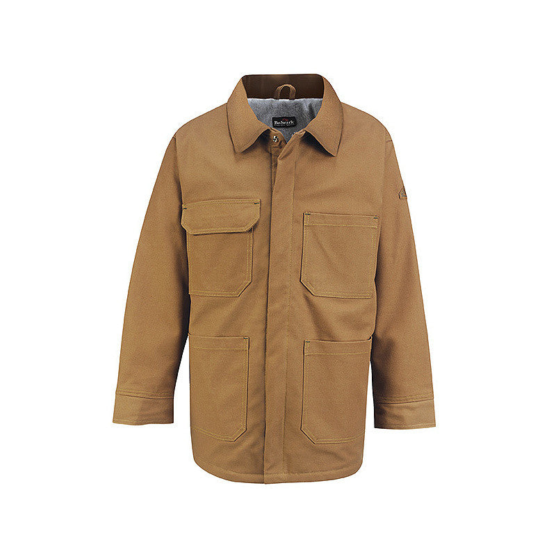 Bulwark - Brown Duck Lineman's Coat - EXCEL FR ComforTouch-eSafety Supplies, Inc