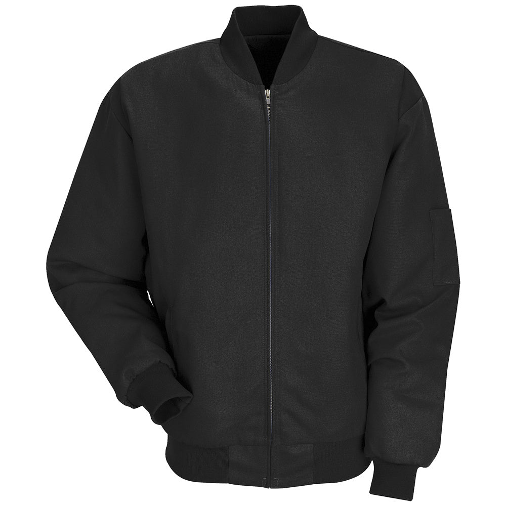 Red Kap Solid Team Jacket JT38 - Black-eSafety Supplies, Inc