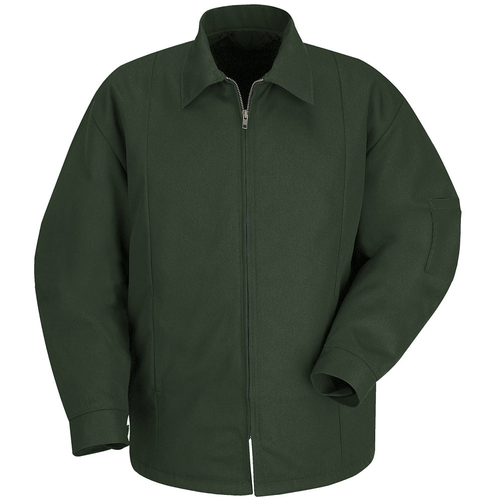 Red Kap Perma-Lined Panel Jacket JT50 - Spruce Green-eSafety Supplies, Inc