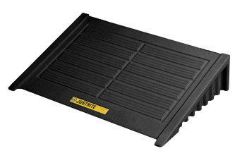 Justrite 49" X 10 1/4" X 33" Black Polyethylene Pallet Ramp-eSafety Supplies, Inc