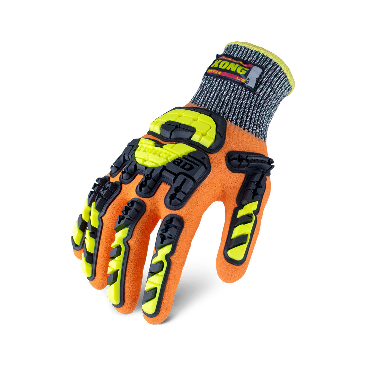 Ironclad KONG® A5 Chemical Impact Glove Orange-eSafety Supplies, Inc