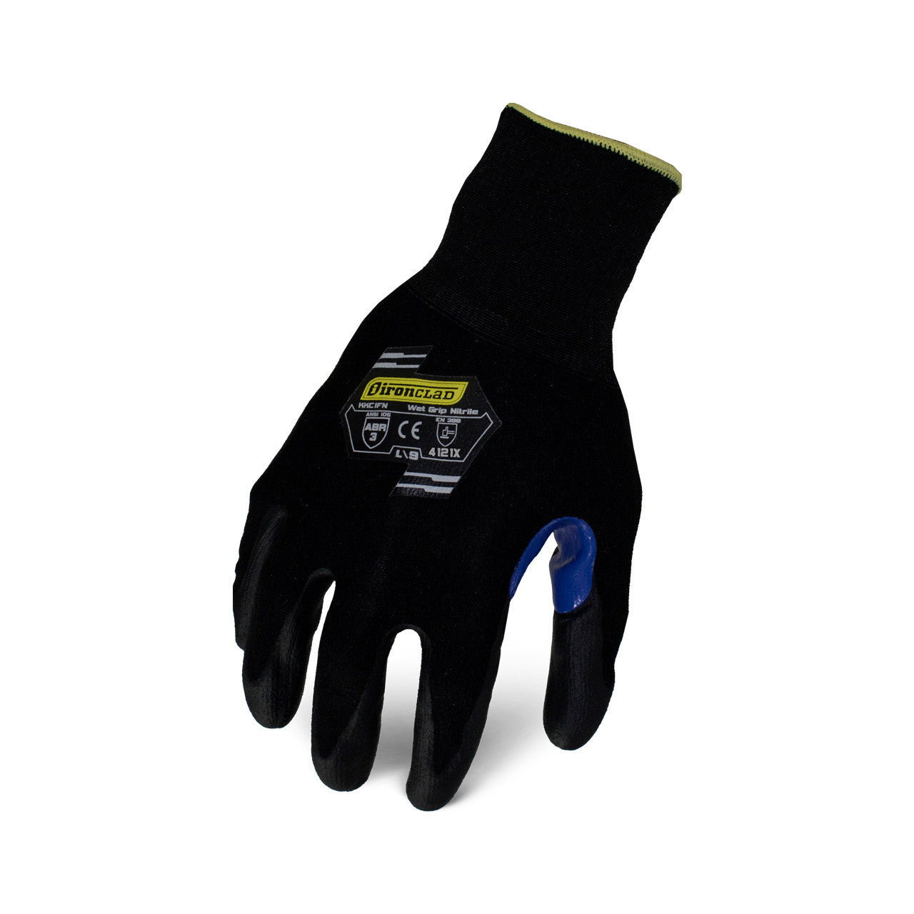 Ironclad Command™ Knit Foam Nitrile Glove Black-eSafety Supplies, Inc