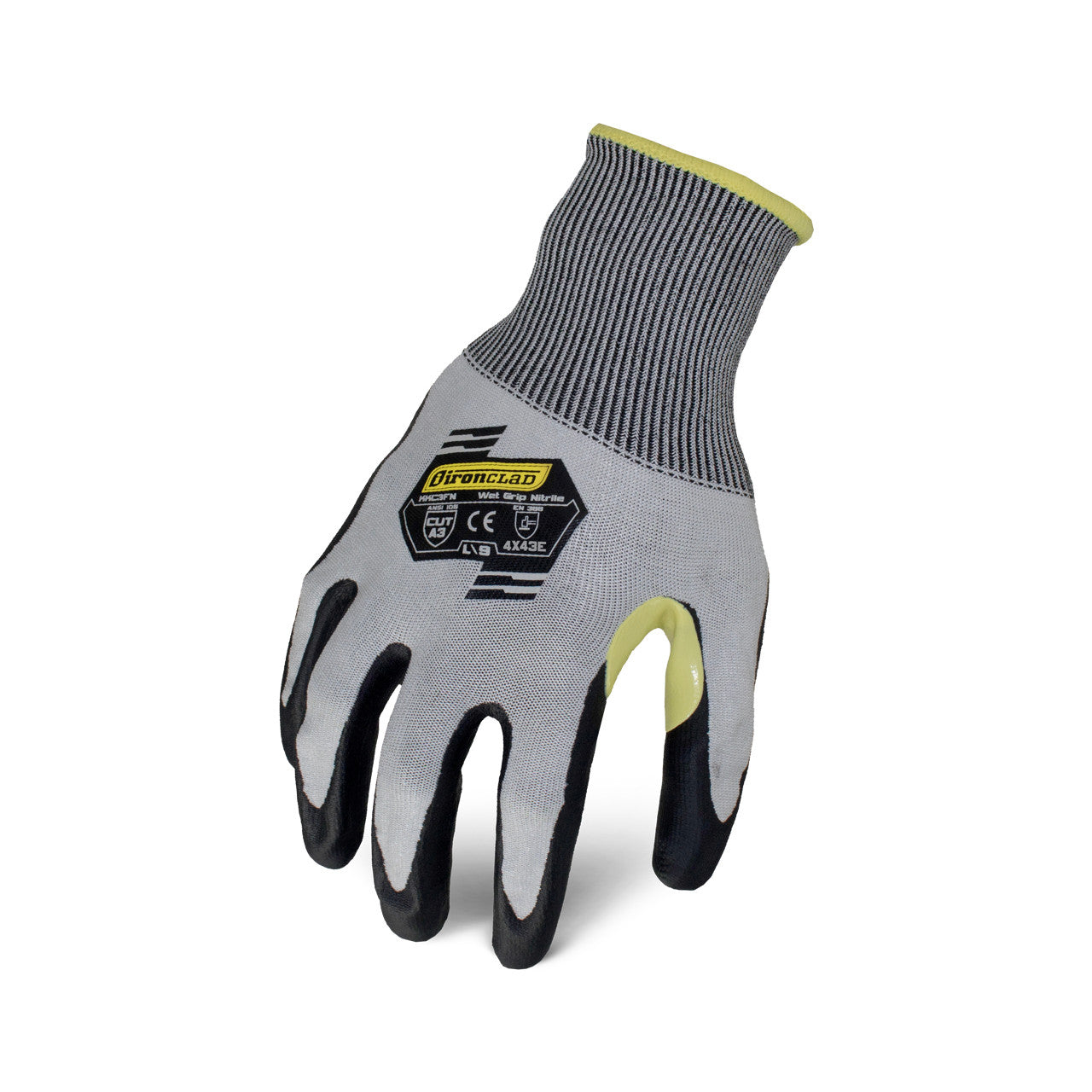 Ironclad Command™ ILT A3 Foam Nitrile Glove Grey-eSafety Supplies, Inc