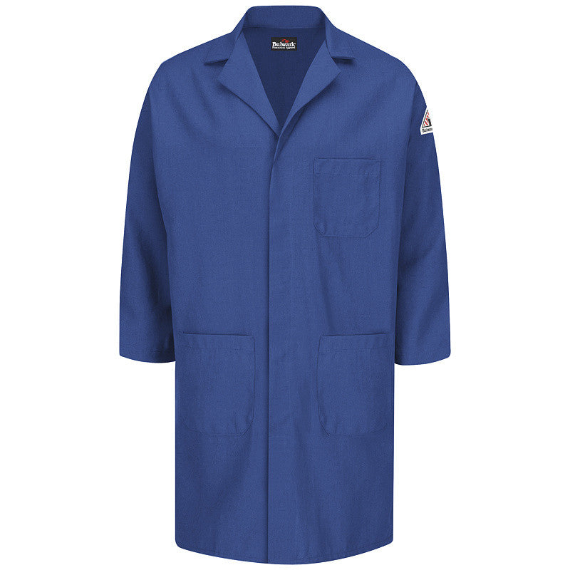 Bulwark - Concealed Snap Front Lab Coat - Nomex IIIA - 6 oz-eSafety Supplies, Inc