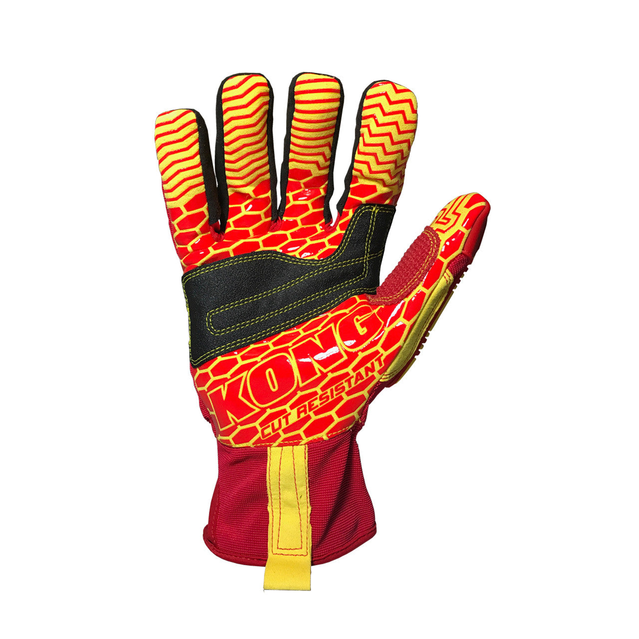 Ironclad KONG® Rigger Cut A5 Red/Yellow Glove-eSafety Supplies, Inc
